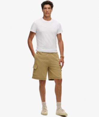 Cargo-short met contrasterende stiksels