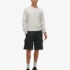 Cargo-short met contrasterende stiksels