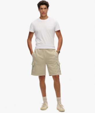 Cargo-short met contrasterende stiksels