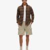 Cargo-short met contrasterende stiksels Cargo-short met contrasterende stiksels