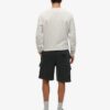Cargo-short met contrasterende stiksels