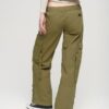 Cargobroek met lage taille en wijde pijpen Cargobroek met lage taille en wijde pijpen