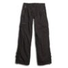 Cargobroek met lage taille en wijde pijpen Cargobroek met lage taille en wijde pijpen