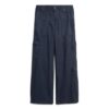 Cargobroeken met lage taille en borduursels Cargobroeken met lage taille en borduursels