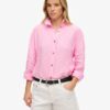 Casual linnen boyfriend-overhemd Casual linnen boyfriend-overhemd