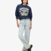 College Script loszittend sweatshirt