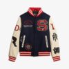 College Varsity bomberjas met patches College Varsity bomberjas met patches