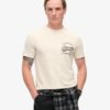 Copper Label T-shirt met print op de borst