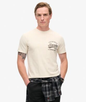 Copper Label T-shirt met print op de borst