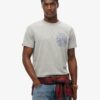 Copper Label T-shirt met print op de borst