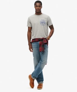 Copper Label T-shirt met print op de borst