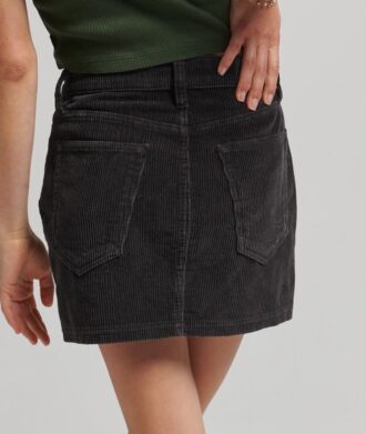 Corduroy minirok