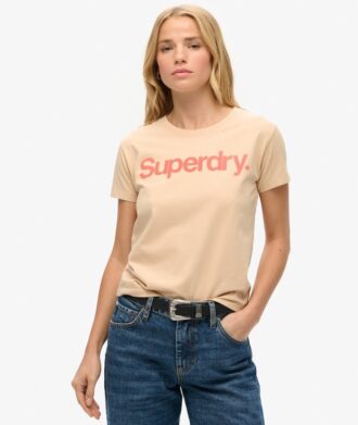 Core Logo City getailleerd T-shirt
