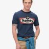 Core Logo Ringer Workwear T-shirt met print