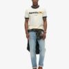 Core Logo Ringer Workwear T-shirt met print