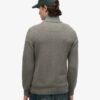 Cotton Classics gebreide trui met halve rits