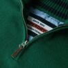 Cotton Classics gebreide trui met halve rits Cotton Classics gebreide trui met halve rits