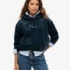 Country Club Velours Losse Hoodie