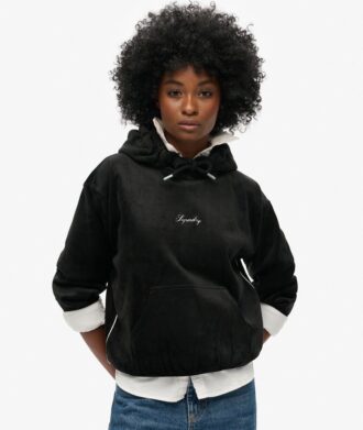 Country Club Velours Losse Hoodie
