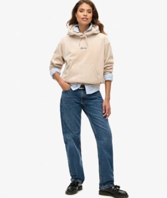 Country Club Velours Losse Hoodie