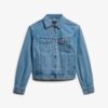 Denimjas met versieringen