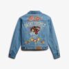 Denimjas met versieringen