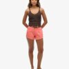 Denimshort met hoge taille