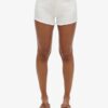 Denimshort met hoge taille