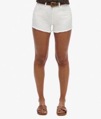 Denimshort met hoge taille