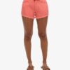 Denimshort met hoge taille
