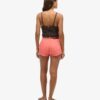 Denimshort met hoge taille