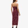 Diamonte fluwelen maxi-jurk Diamonte fluwelen maxi-jurk