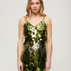 Disco-mini-jurk met pailletten