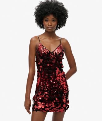 Disco-mini-jurk met pailletten