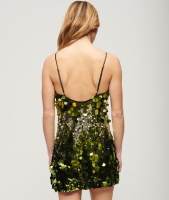 Disco-mini-jurk met pailletten