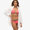 Driehoekige elastische bikinitop