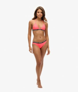 Driehoekige elastische bikinitop