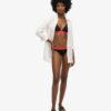 Driehoekige elastische bikinitop