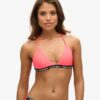 Driehoekige elastische bikinitop