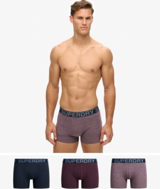Driepak boxershorts van Organic Cotton