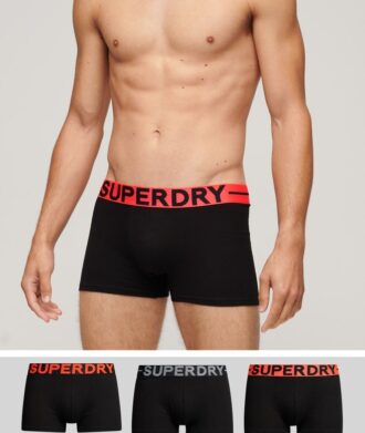 Driepak boxershorts van Organic Cotton