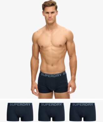 Driepak boxershorts van Organic Cotton