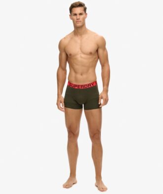 Driepak boxershorts van Organic Cotton