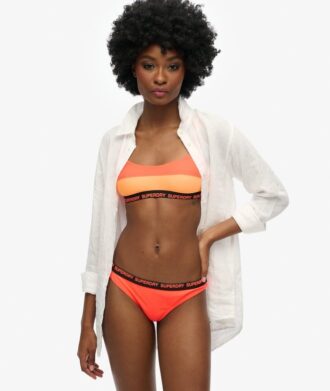 Elastische bralette-bikinitop