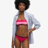 Elastische bralette-bikinitop