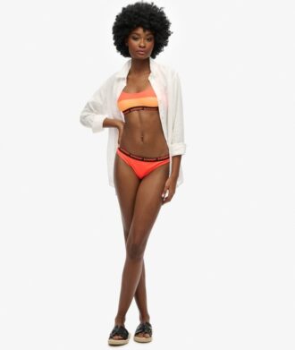 Elastische bralette-bikinitop