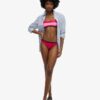 Elastische bralette-bikinitop