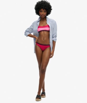 Elastische bralette-bikinitop
