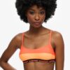 Elastische bralette-bikinitop