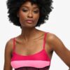 Elastische bralette-bikinitop